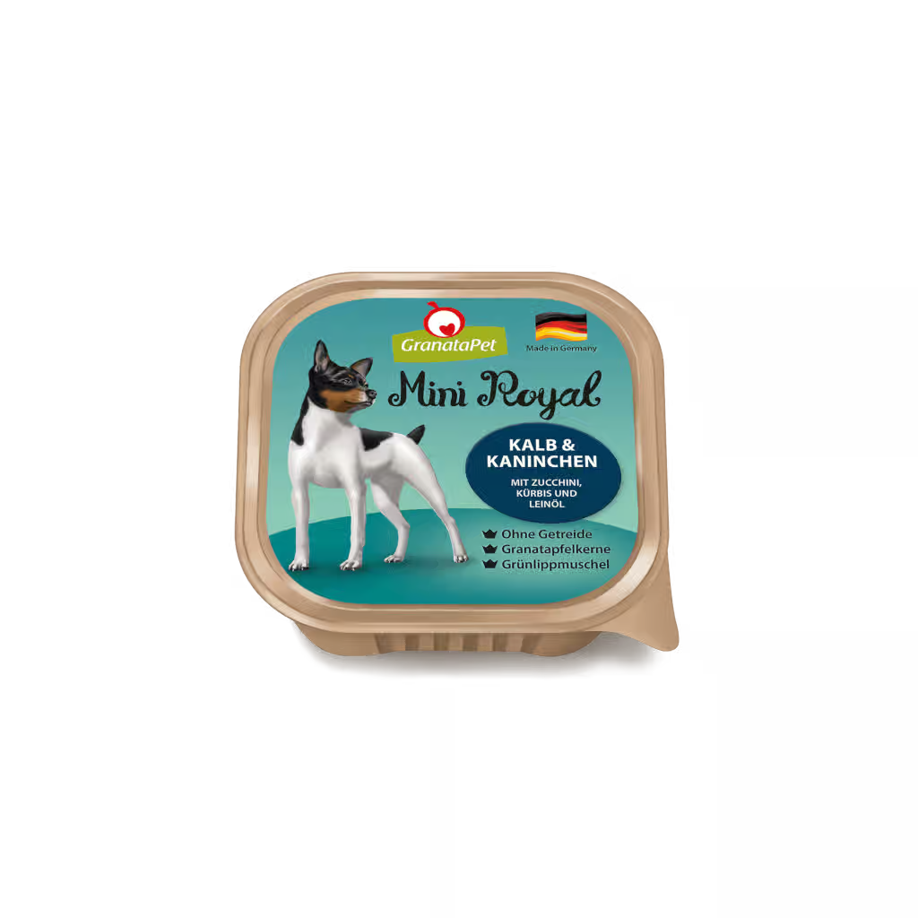 Mini Royal Dog Wet Food - Veal & Coney