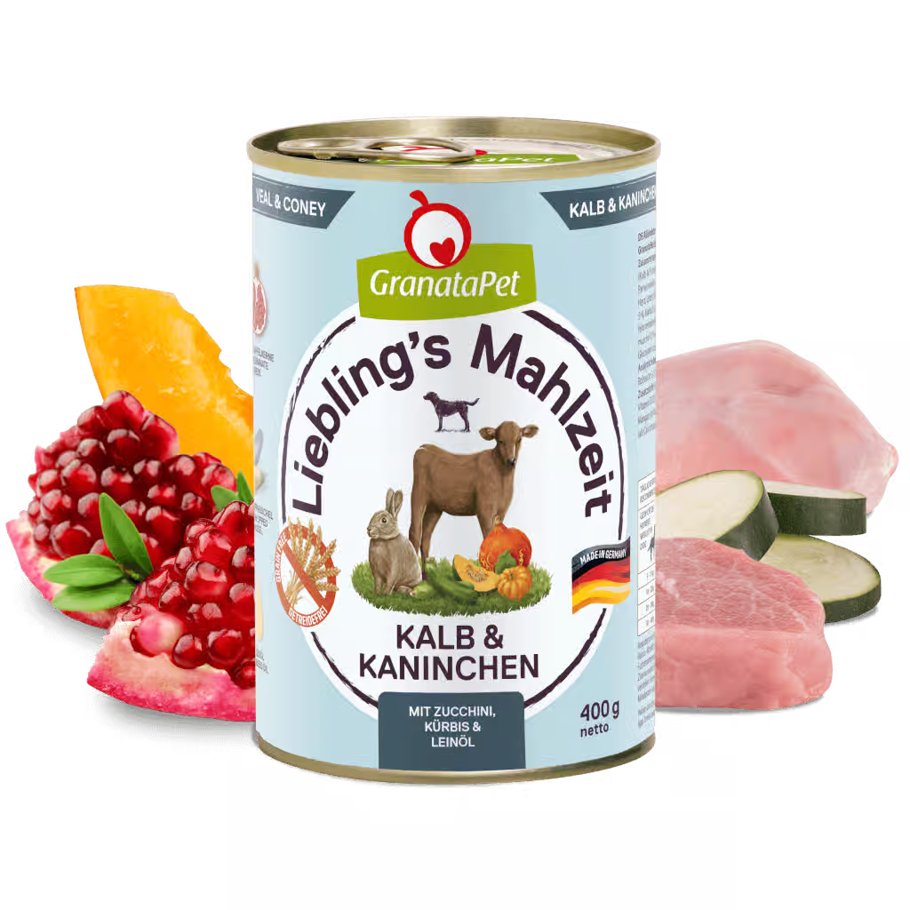 Liebling's Mahlzeit Dog Wet Food - Veal & Coney