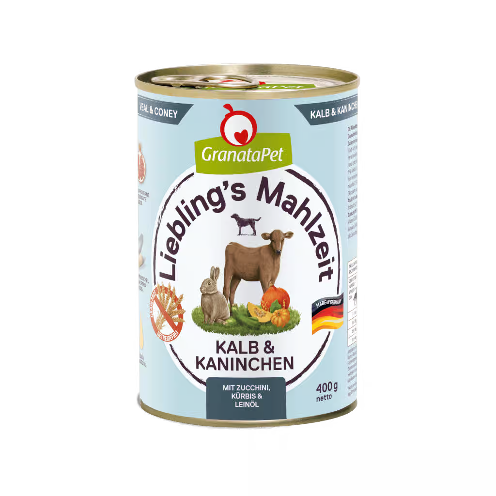 Liebling's Mahlzeit Dog Wet Food - Veal & Coney