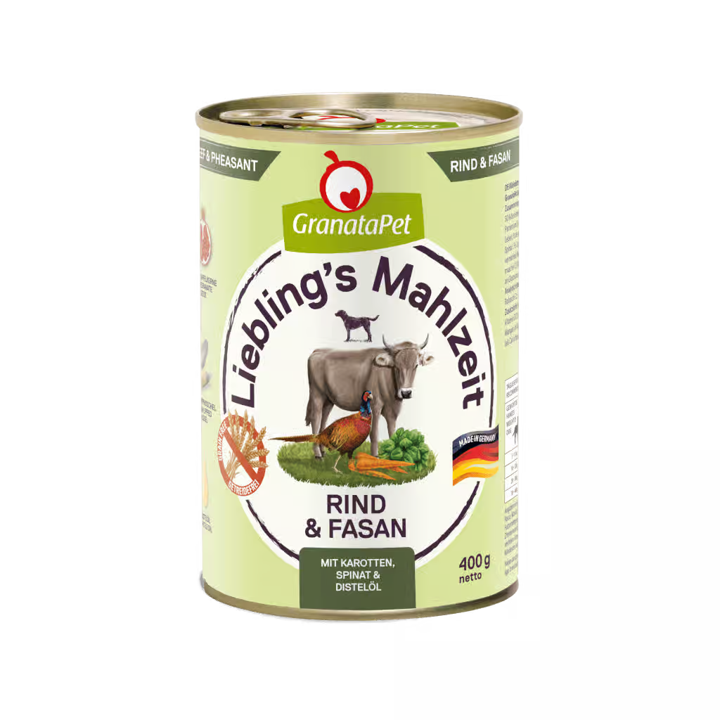 Liebling's Mahlzeit Dog Wet Food - Beef & Pheasant