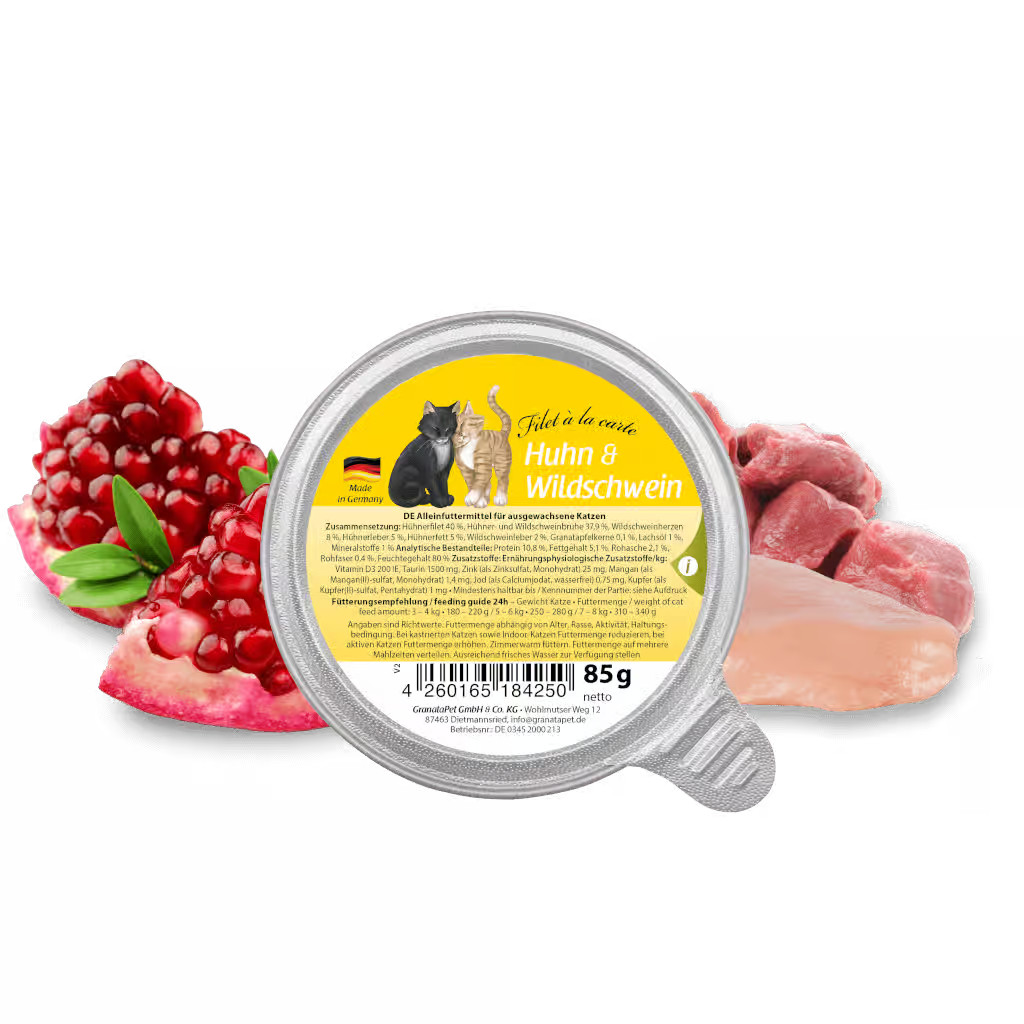 Filet á La Carte Cat Wet Food - Wild boar & Chicken