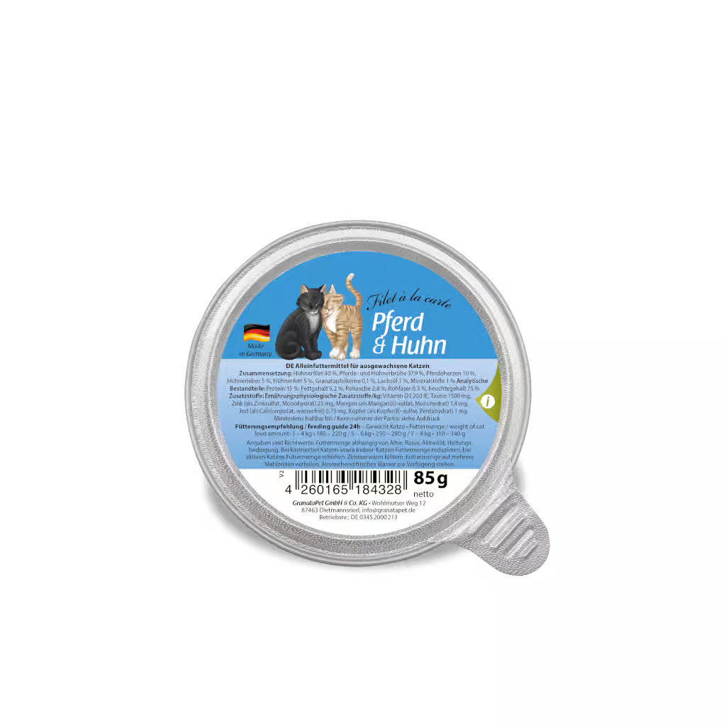 Filet á La Carte Cat Wet Food - Horse & Chicken