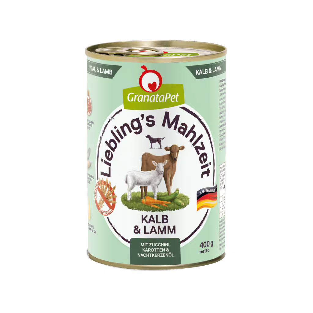 Liebling's Mahlzeit Dog Wet Food - Veal & Lamb