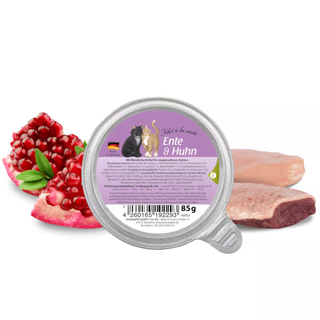Filet á La Carte Cat Wet Food - Duck & Chicken