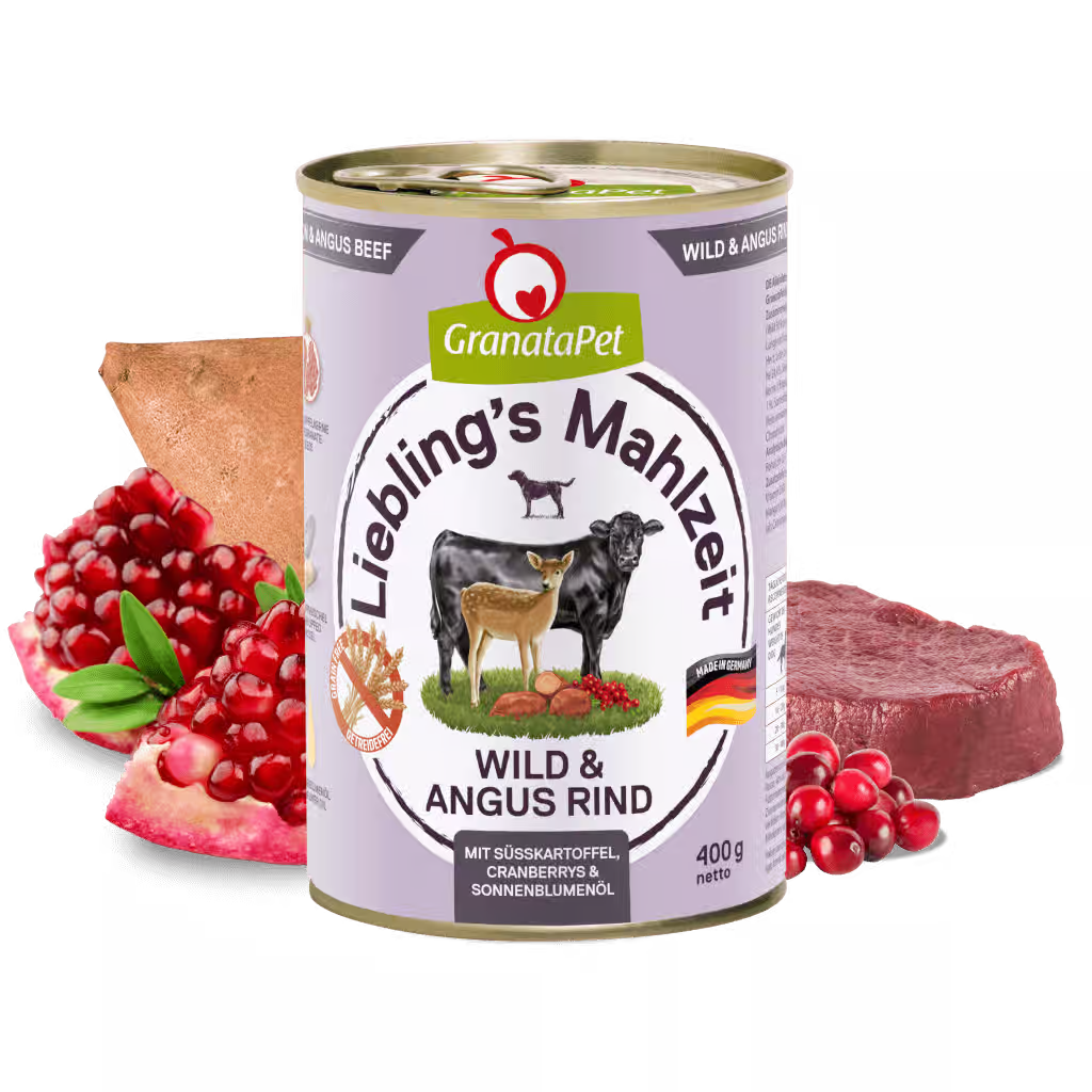 Liebling's Mahlzeit Dog Wet Food - Venison & Angus Beef
